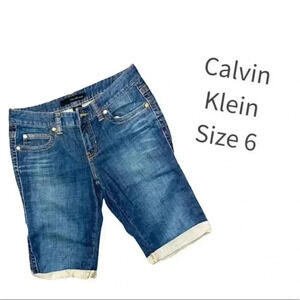 CALVIN KLEIN JEAN SHORTS
